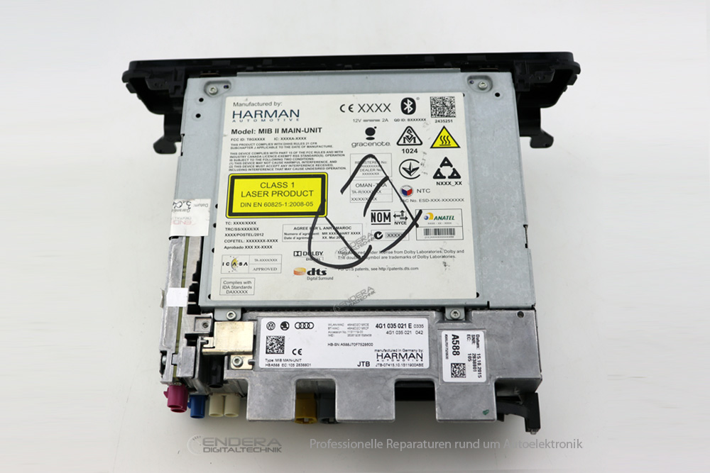 MIB Lesefehler Reparatur Audi Q7 4M